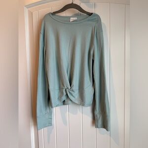 Abercrombie Kids Light Blue Twist Front Sweater
